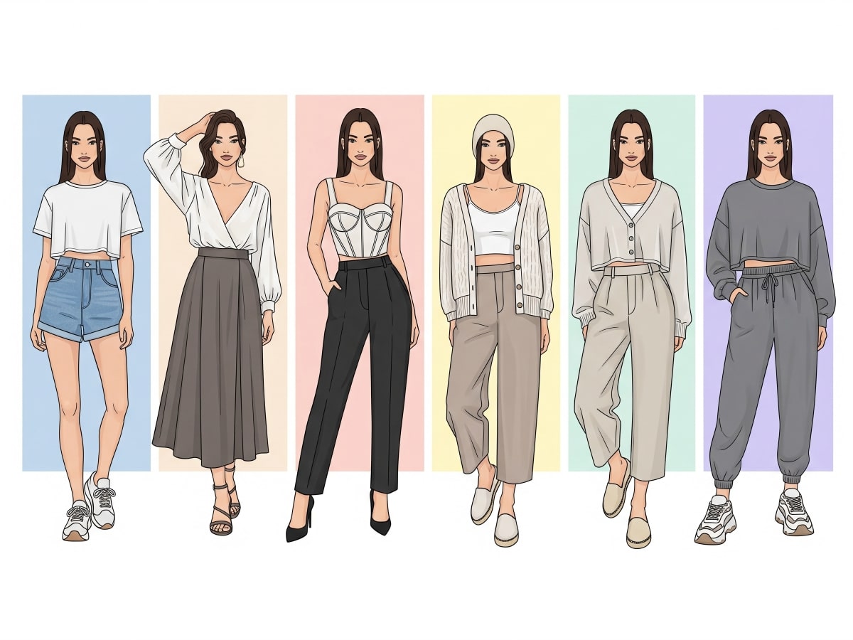 En Popüler Crop Top Modelleri ve Özellikleri En Popüler Crop Top Modelleri ve Özellikleri