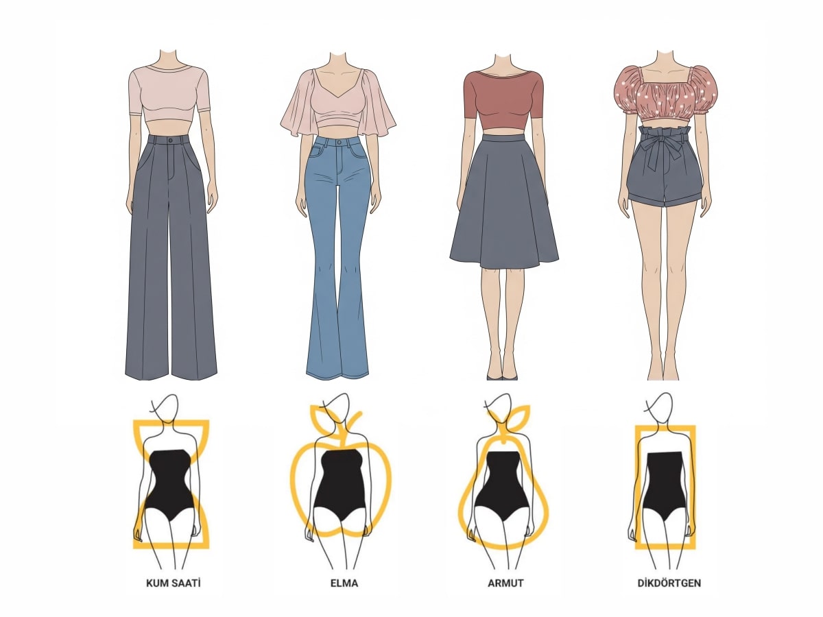 Vücut Tipine Göre Doğru Crop Top Nasıl Seçilir Vücut Tipine Göre Doğru Crop Top Nasıl Seçilir