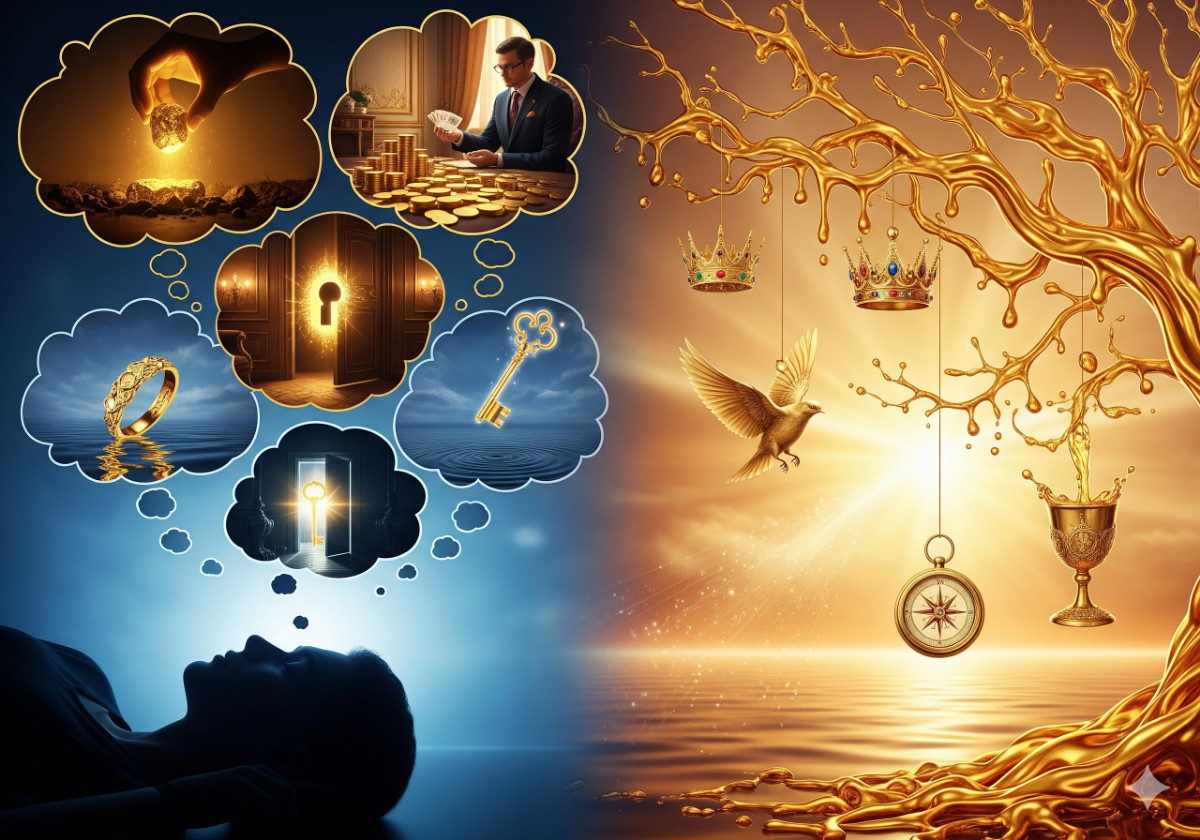 Rüyada Altın Görmenin Psikolojik ve Kültürel Yansımaları Rüyada Altın Görmenin Psikolojik ve Kültürel Yansımaları